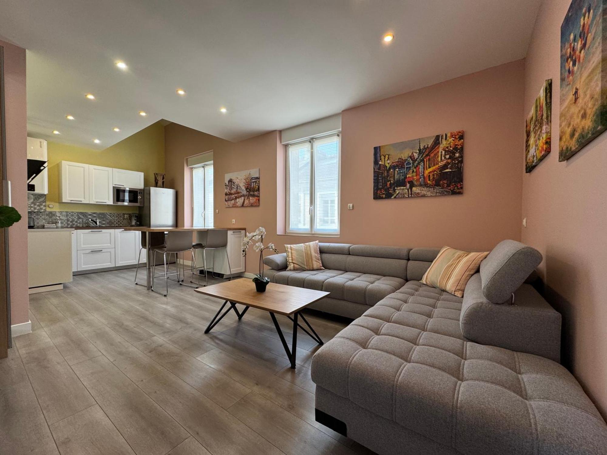 Апартаменти 70M2 Climatise - Parking Prive - Lycee Roosevelt - Reims Arena Екстер'єр фото